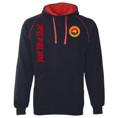 just like that hoodie - red writing Thumbnail